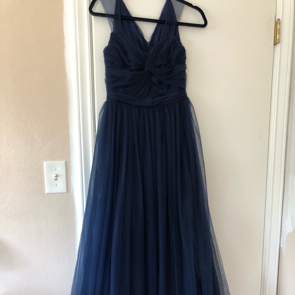 Navy prom homecoming dress